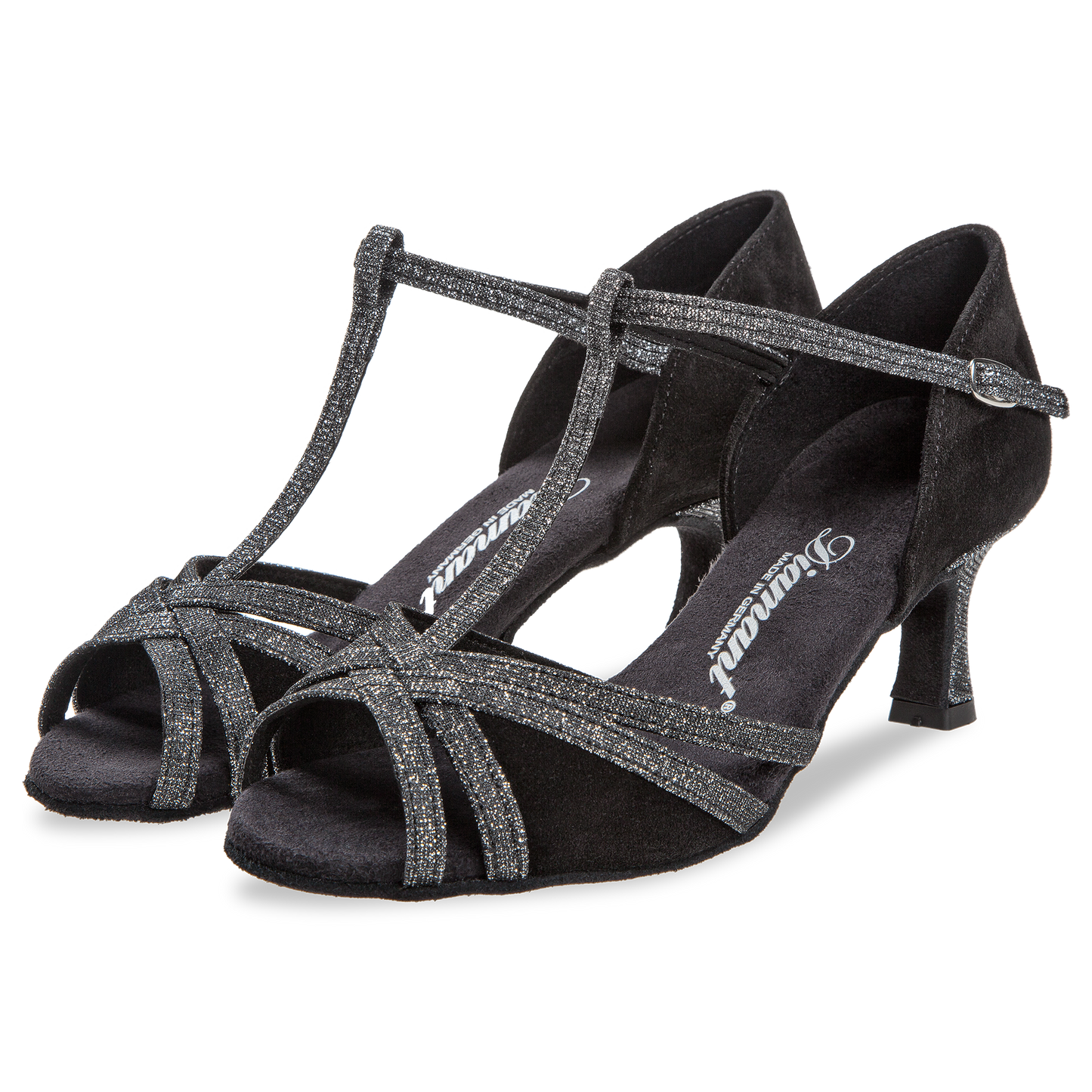 205-077-645 Damen Tanzschuhe Weite F