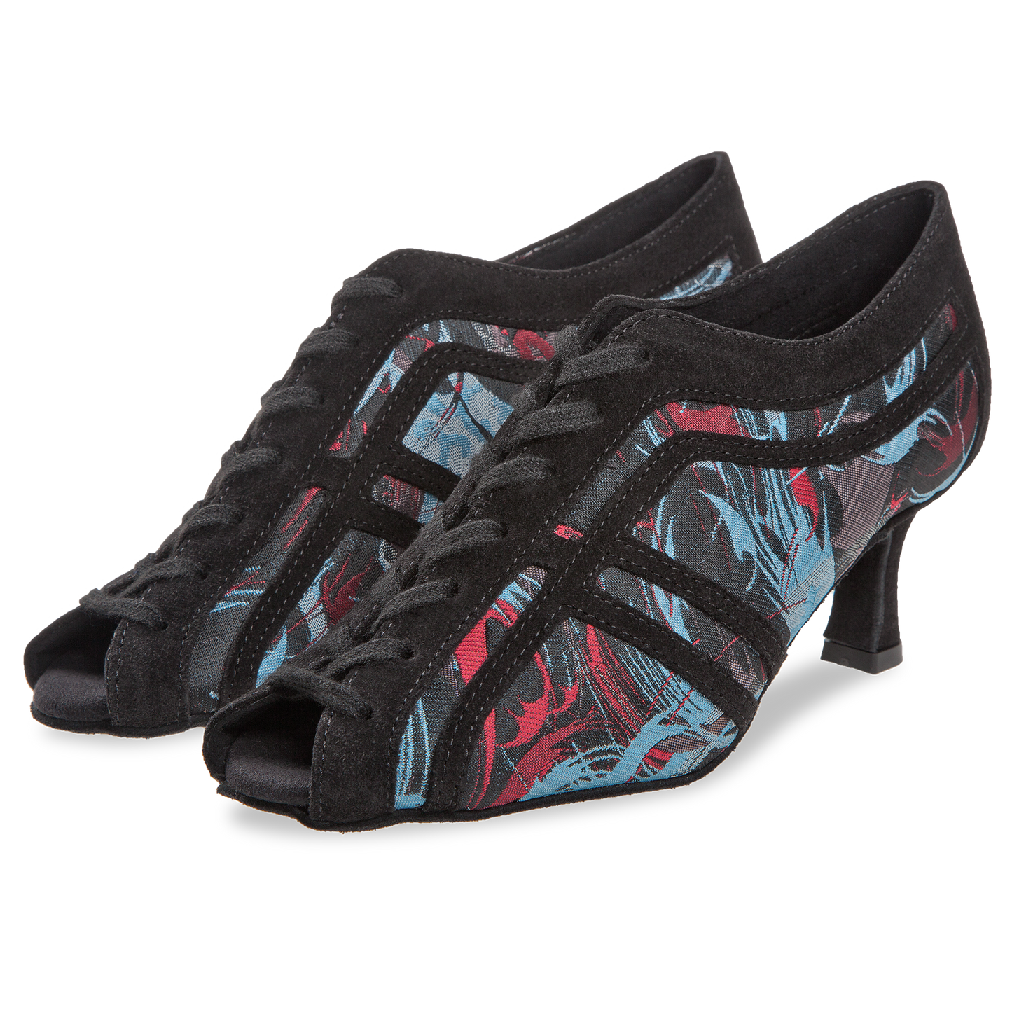 207-077-646 Damen Tanzschuhe Weite F