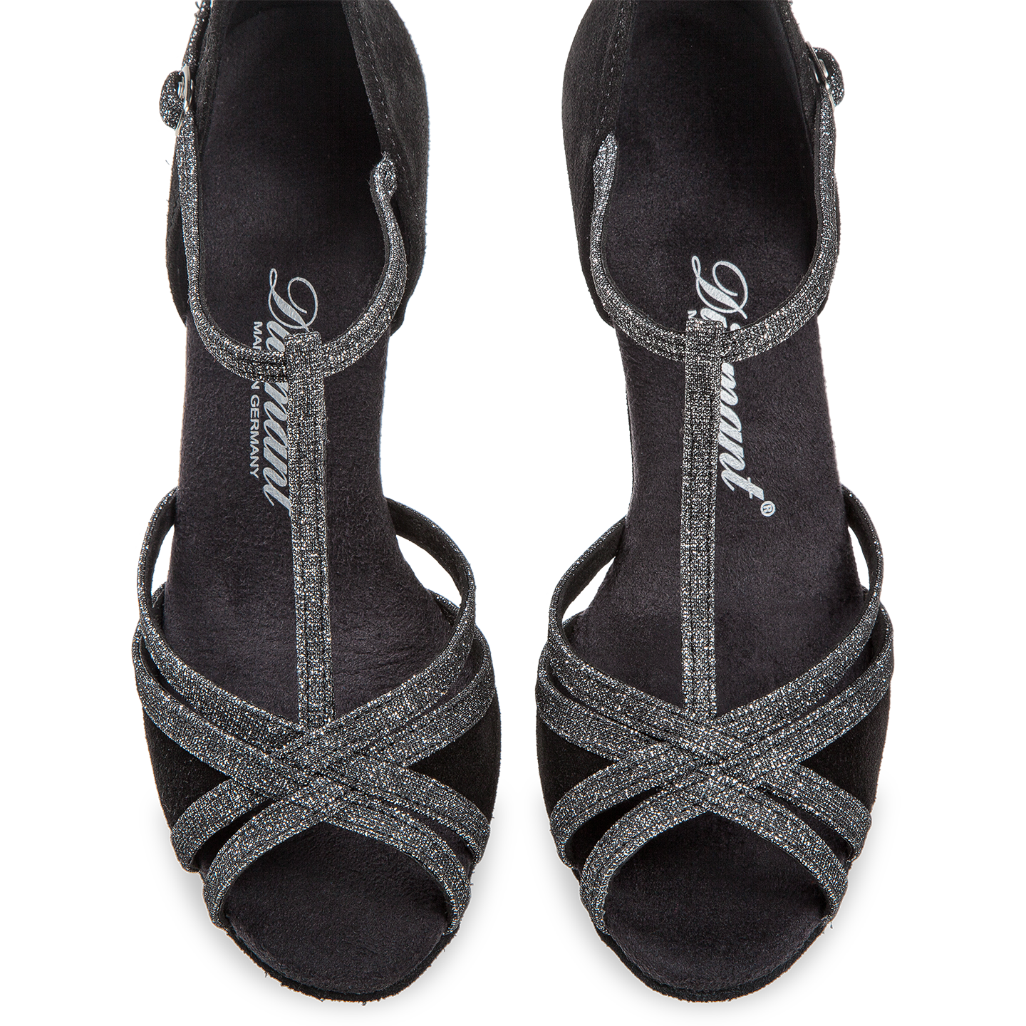205-077-645 Damen Tanzschuhe Weite F