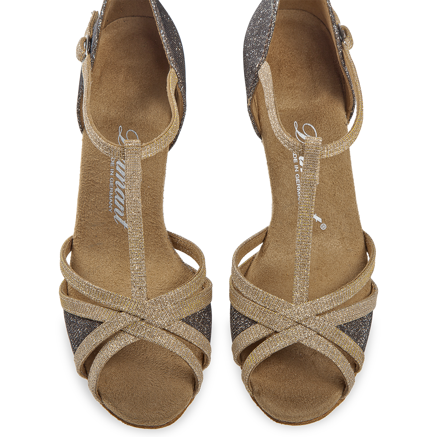 205-077-634 Damen Tanzschuhe Weite F