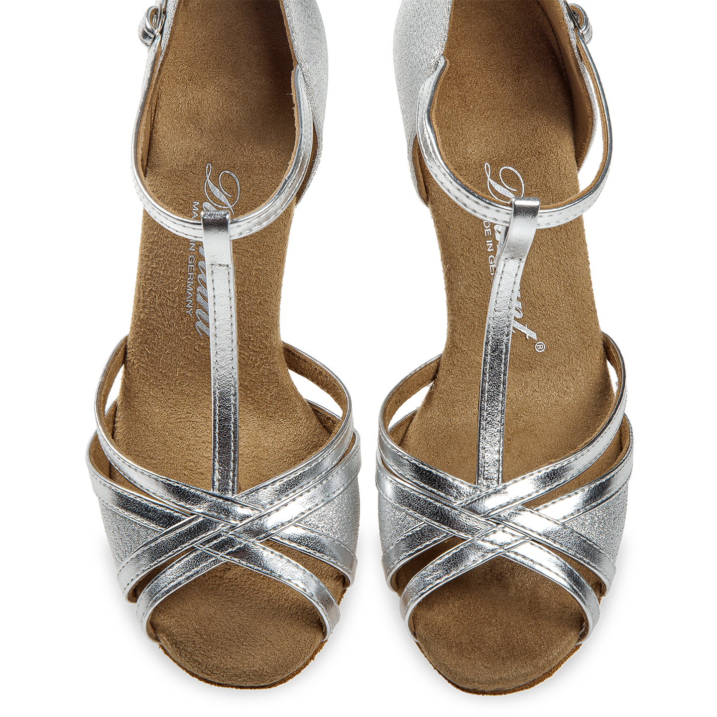205-077-045 Damen Tanzschuhe Weite F