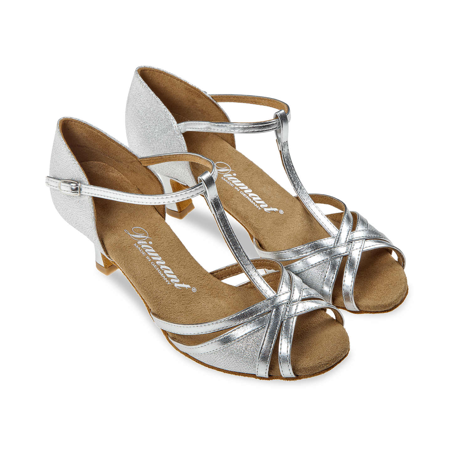 205-077-045 Damen Tanzschuhe Weite F