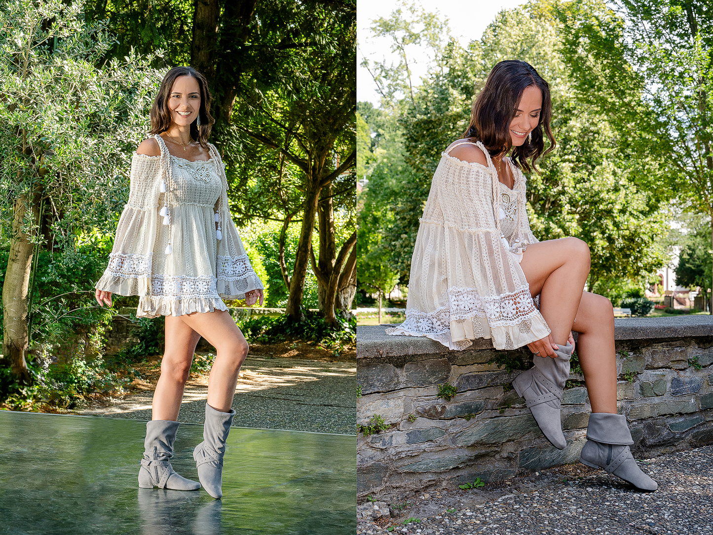 202-005-615 Tanz-Stiefel Damen Tanzschuhe Weite F