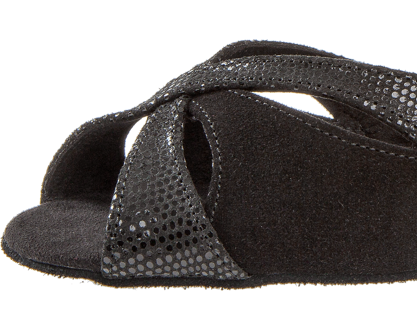 141-077-084 Damen Tanzschuhe Weite F