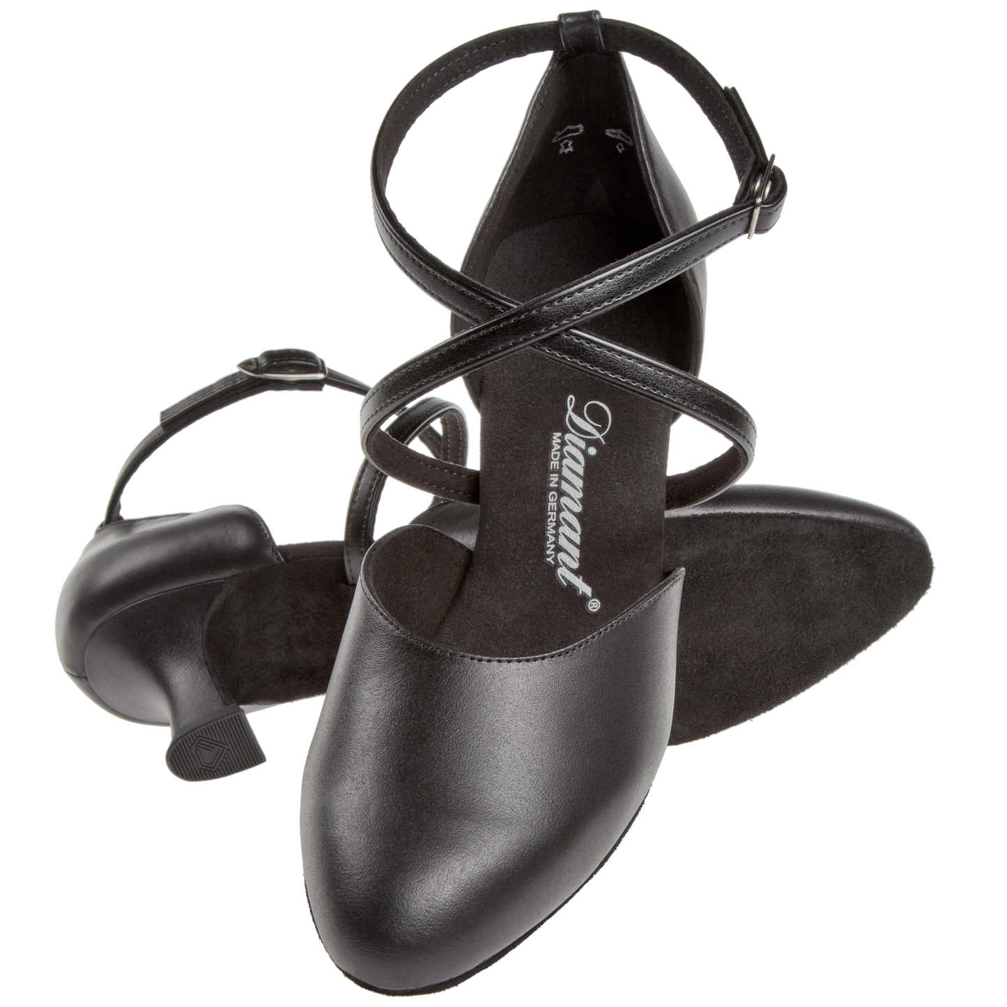 048-068-034 Damen Tanzschuhe Weite E