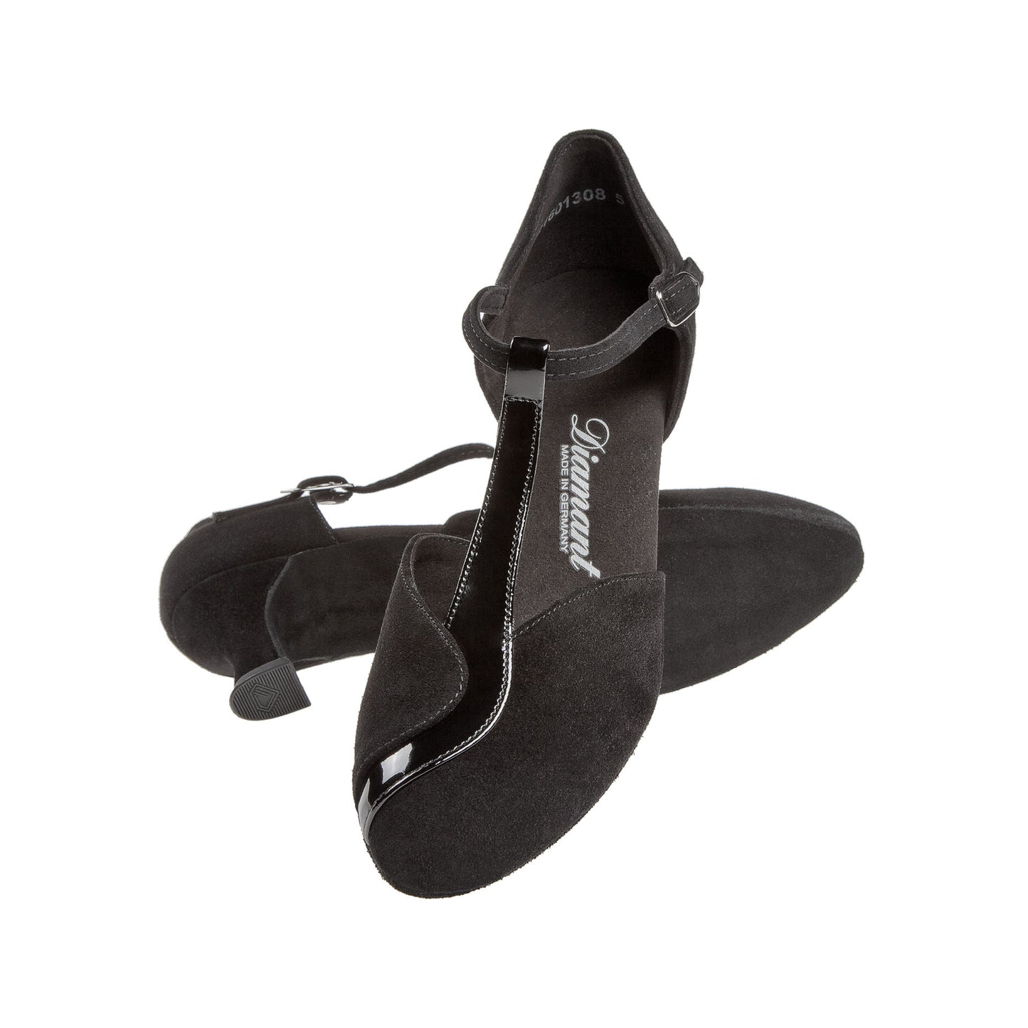 068-069-008 Damen Tanzschuhe Weite G