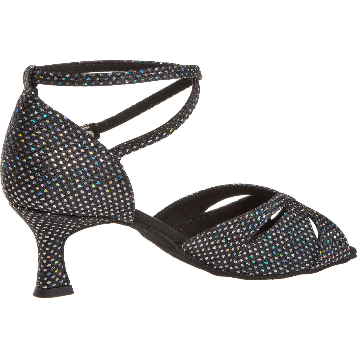141-077-183 Damen Tanzschuhe Weite F