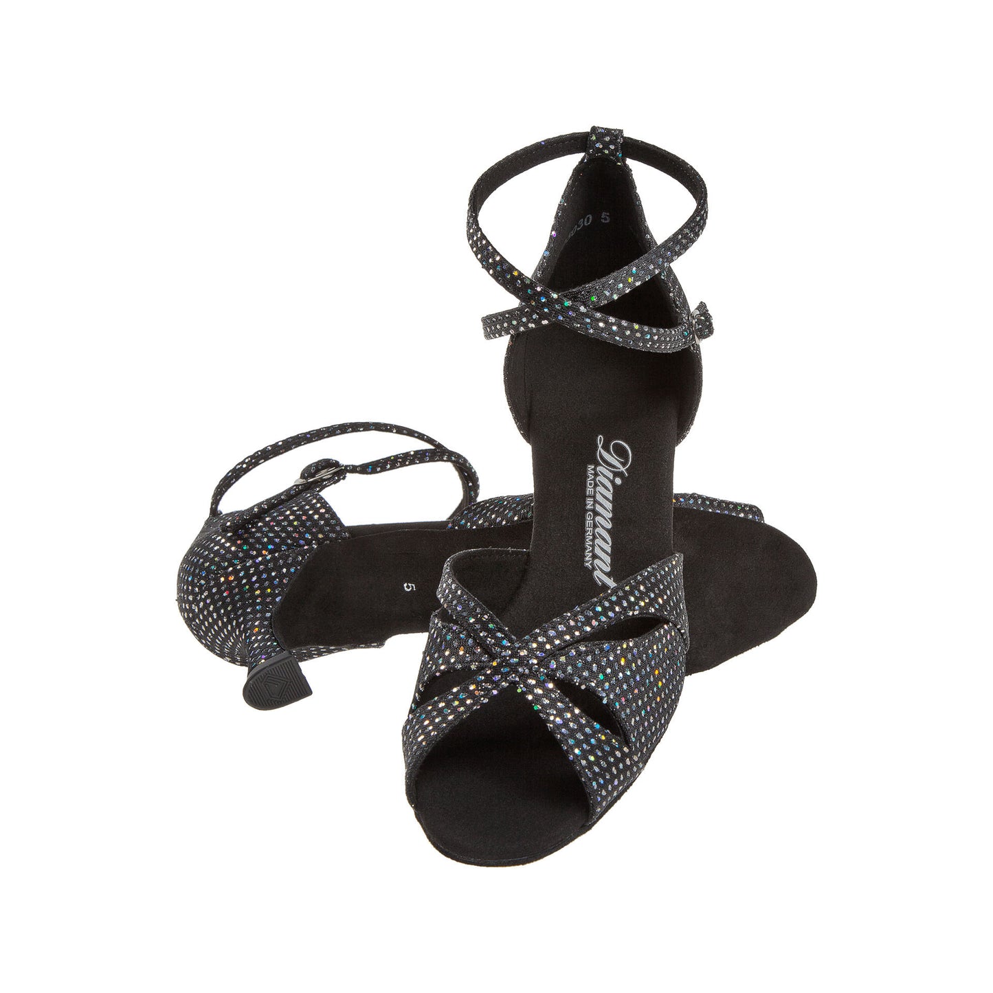 141-077-183 Damen Tanzschuhe Weite F