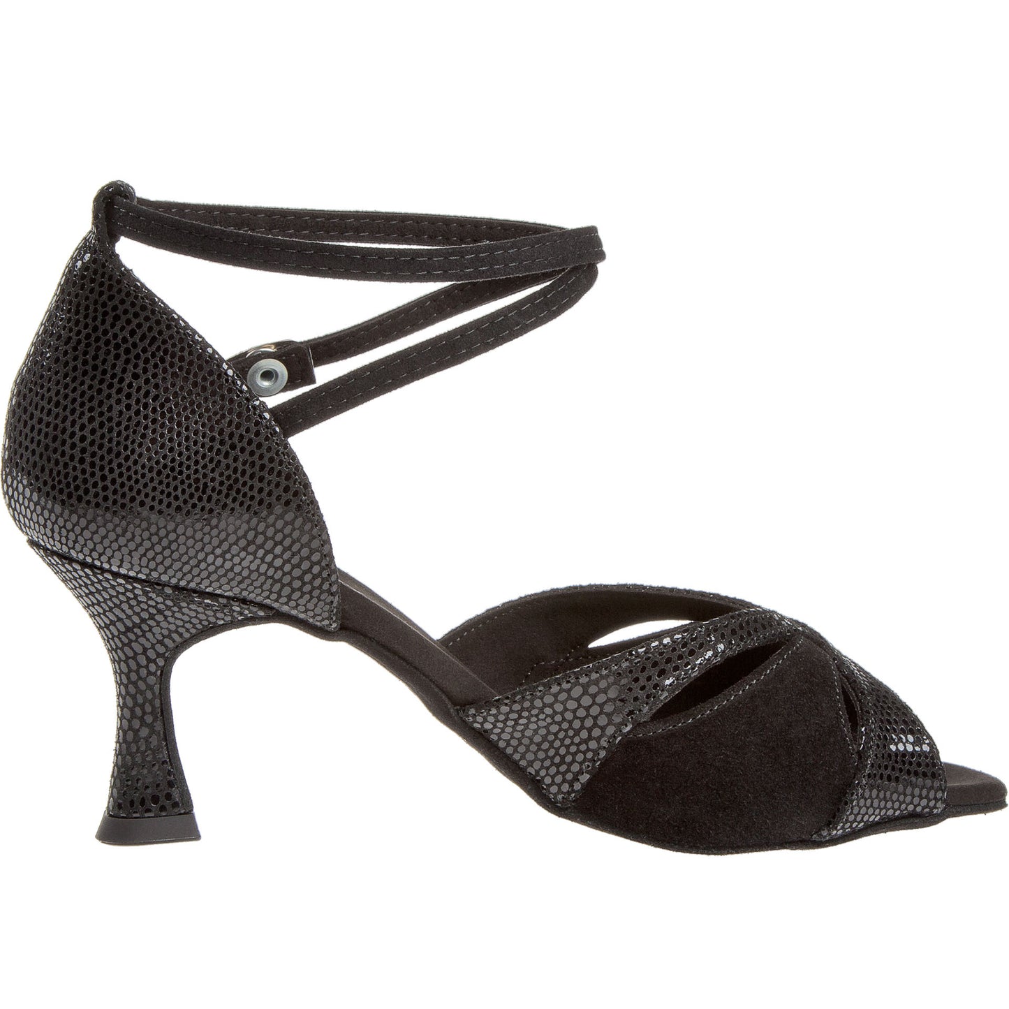 141-087-084 Damen Tanzschuhe Weite F