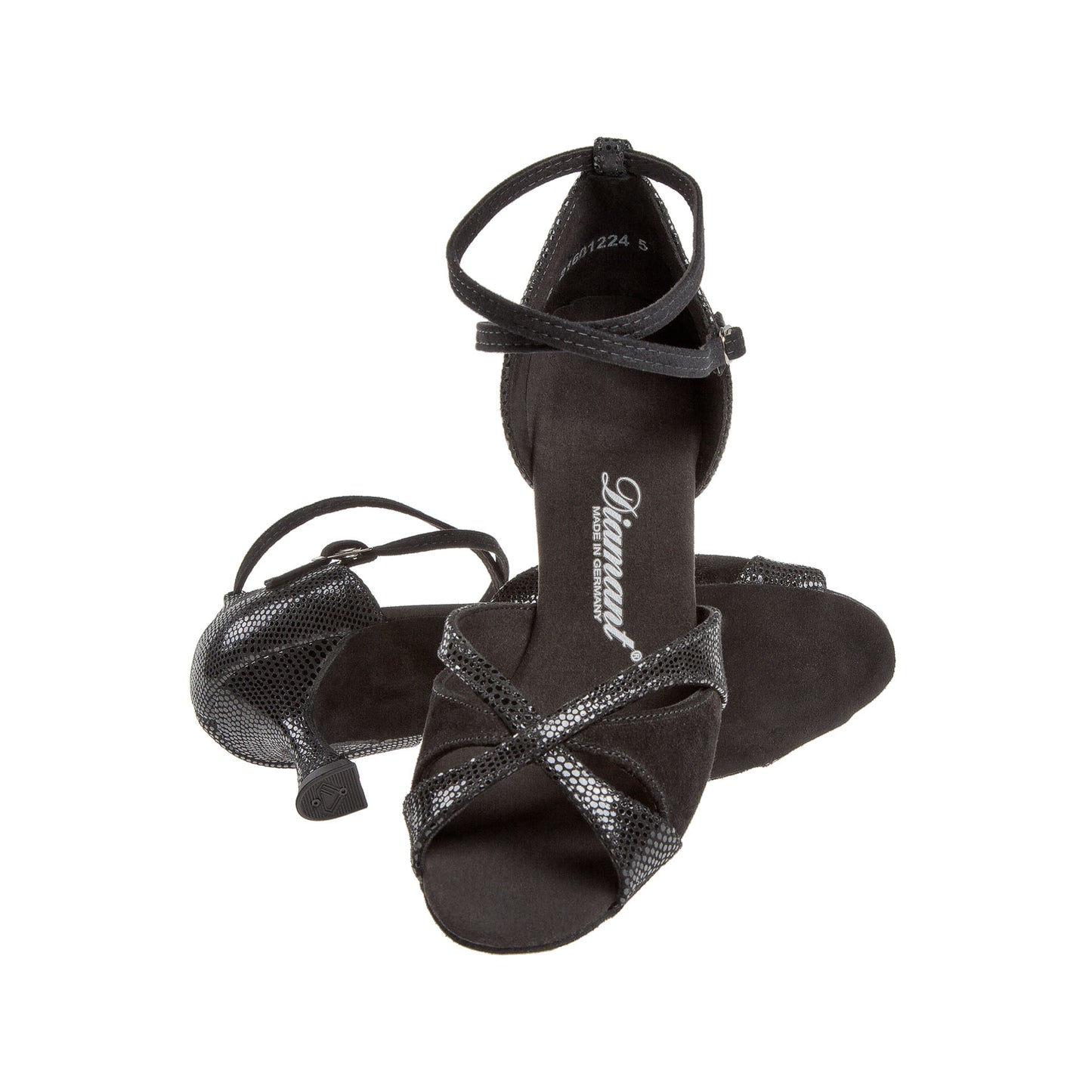 141-087-084 Damen Tanzschuhe Weite F