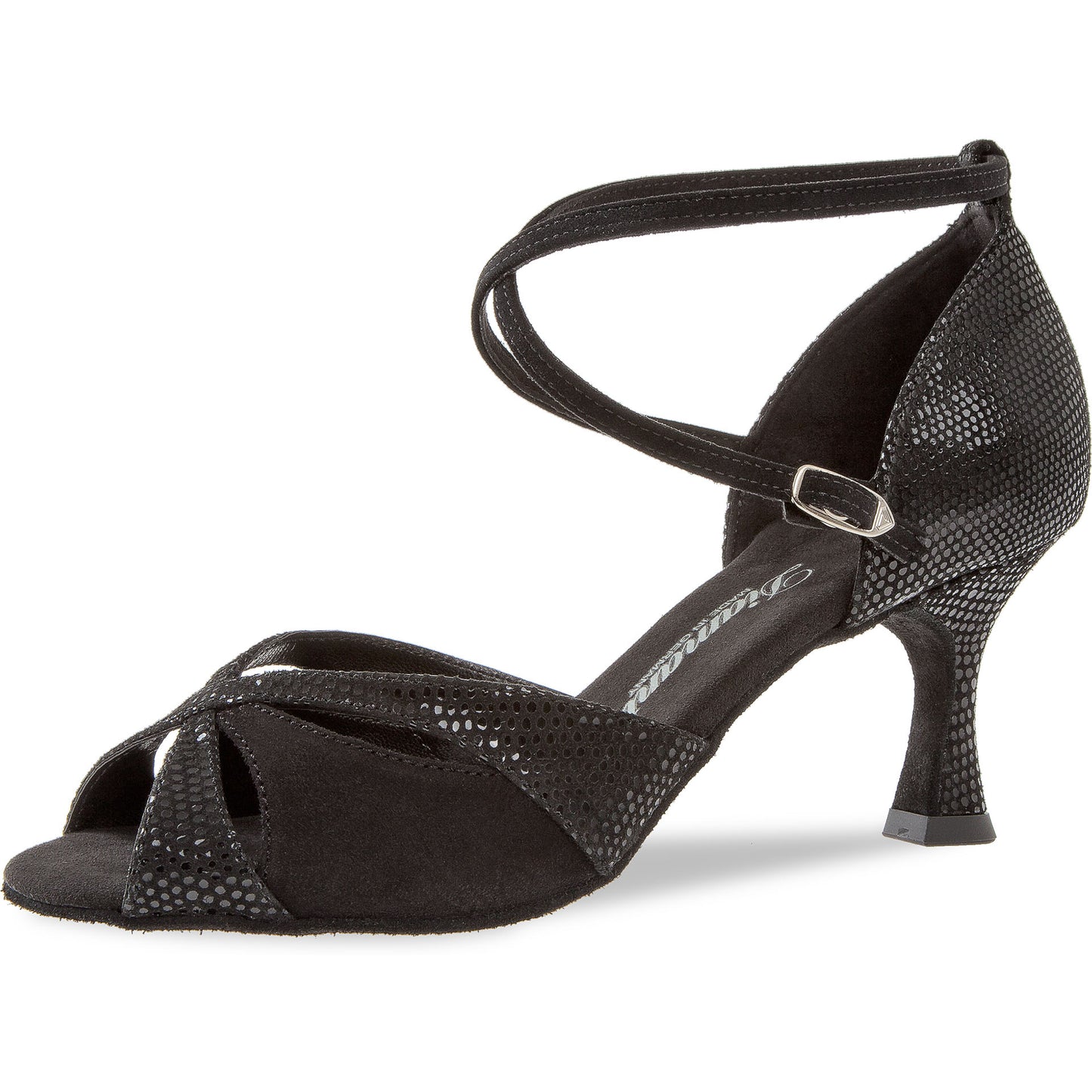 141-087-084 Damen Tanzschuhe Weite F