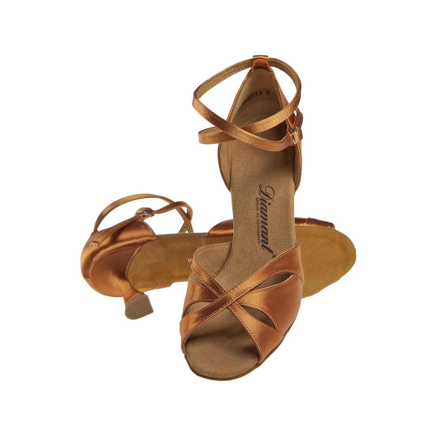 141-087-379 Damen Tanzschuhe Weite F