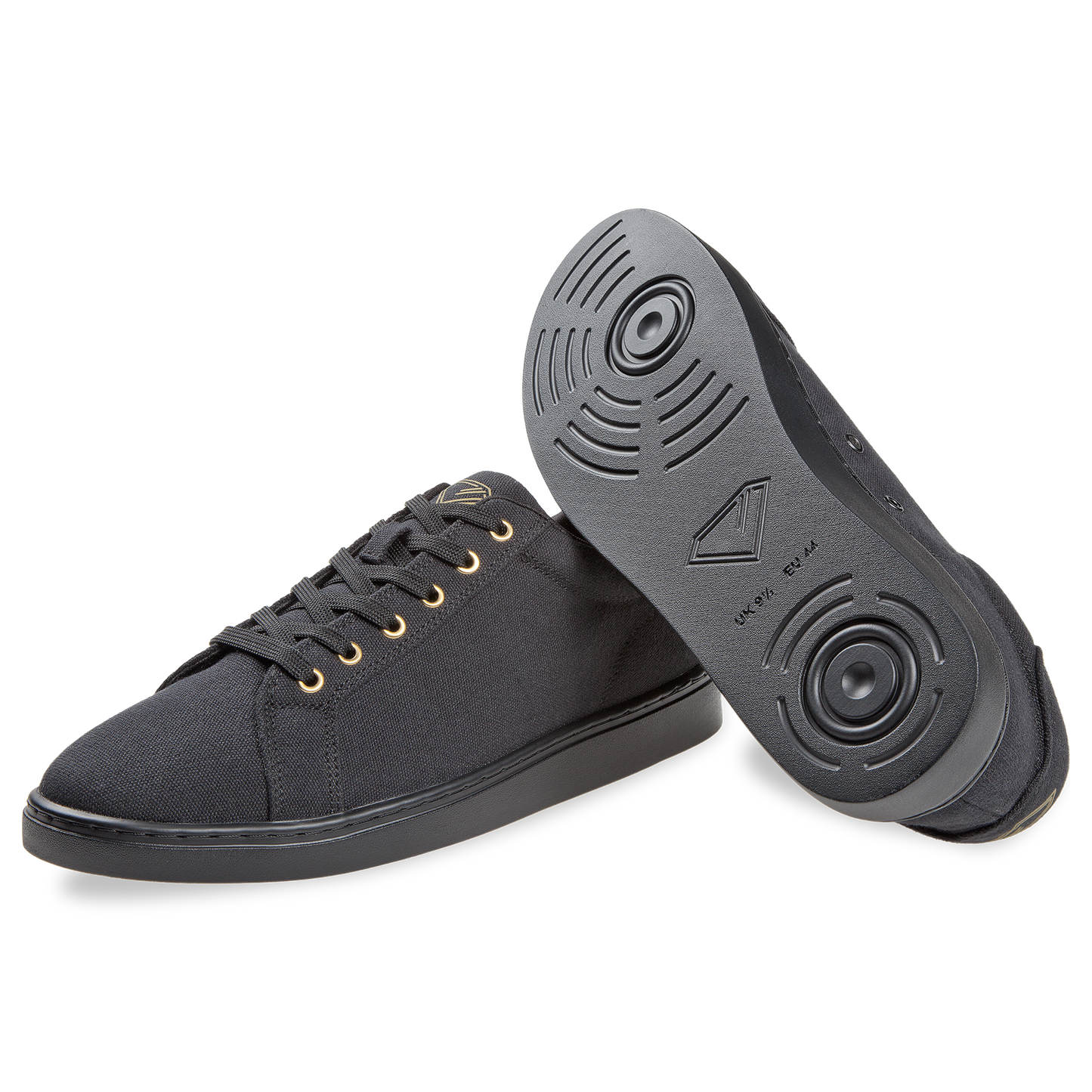 214-502-675 VEGAN RITMO SpinPoint Dance Sneaker Weite G unisex schwarz Canvas