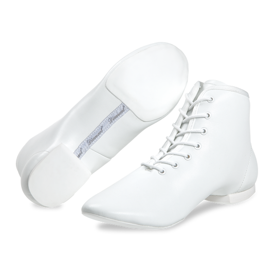 222-509-680 RISE Gardestiefel 7-Loch unisex Gardeschuhe geteilte Sohle weiß Leder Synth.