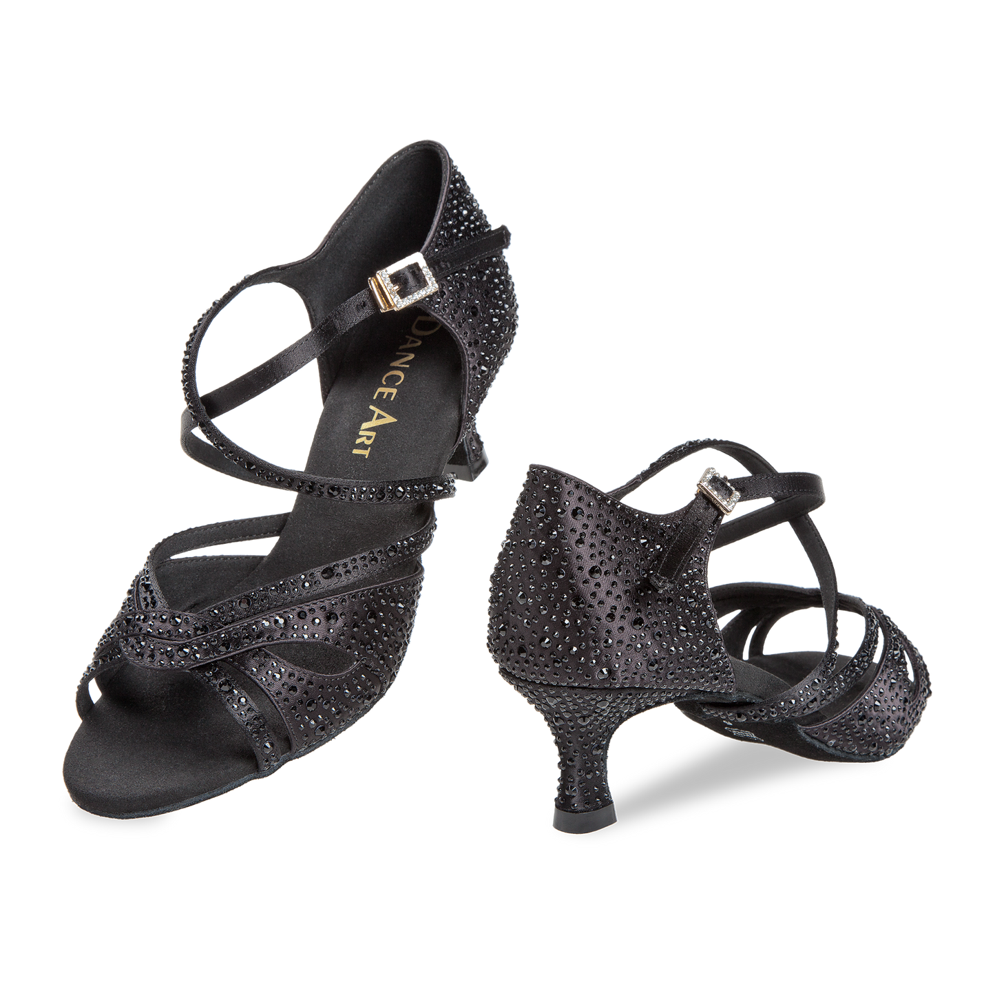 229-505-091 DanceArt Damen Latein Turniersandale Tamara Weite F