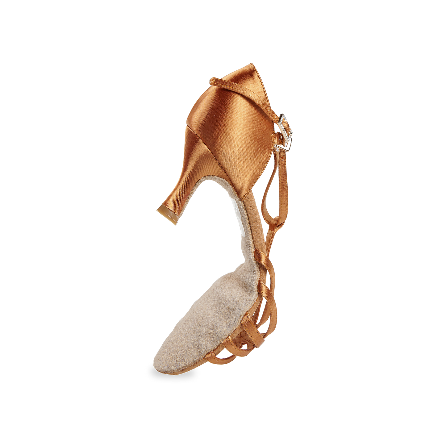 219-506-379 DanceArt Damen Latein Turniersandale Darja Normalweite Flare Absatz 6,5 cm