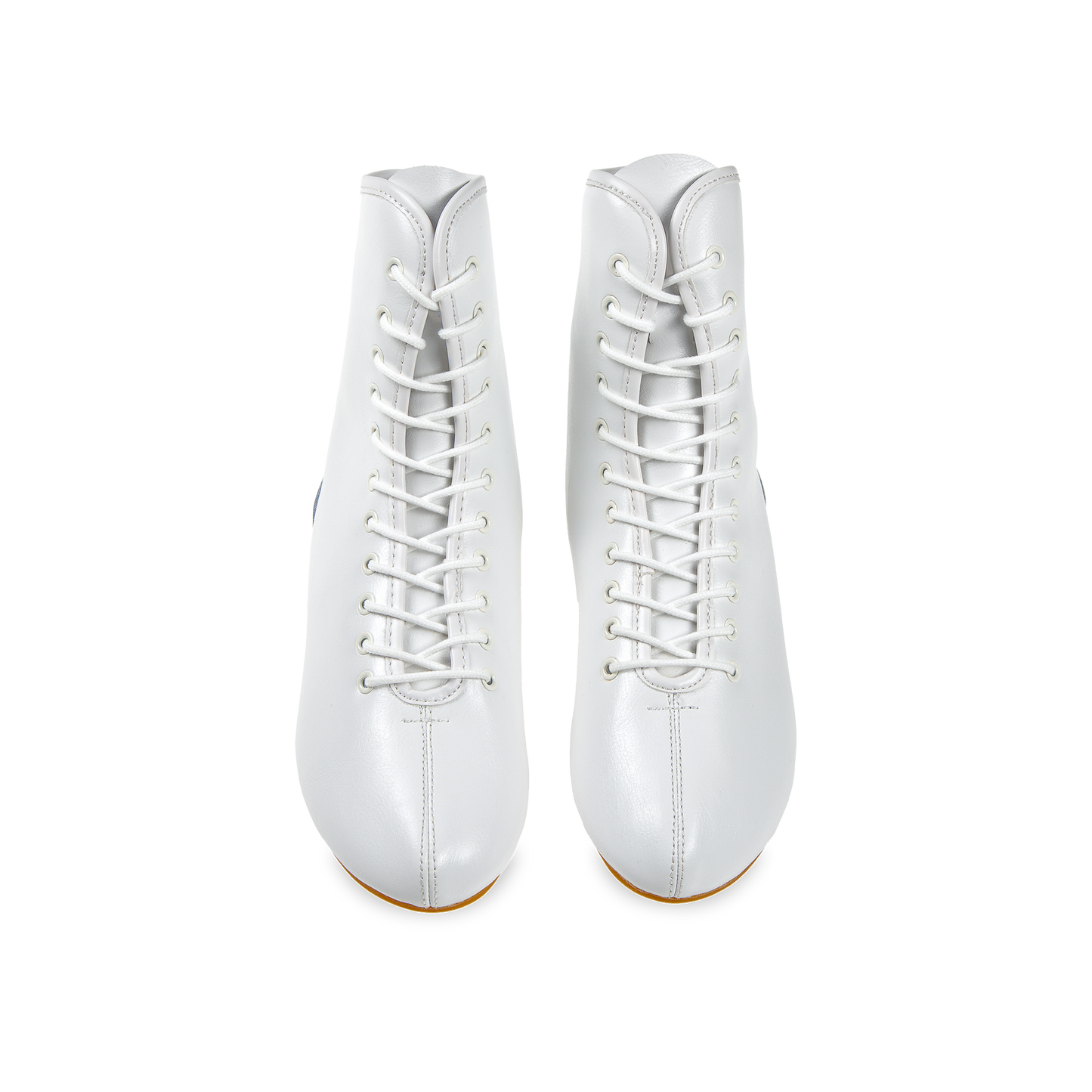 225-512-033 STRIDE Gardestiefel 11-Loch unisex Gardeschuhe durchgehende Sohle weiß Nappaleder