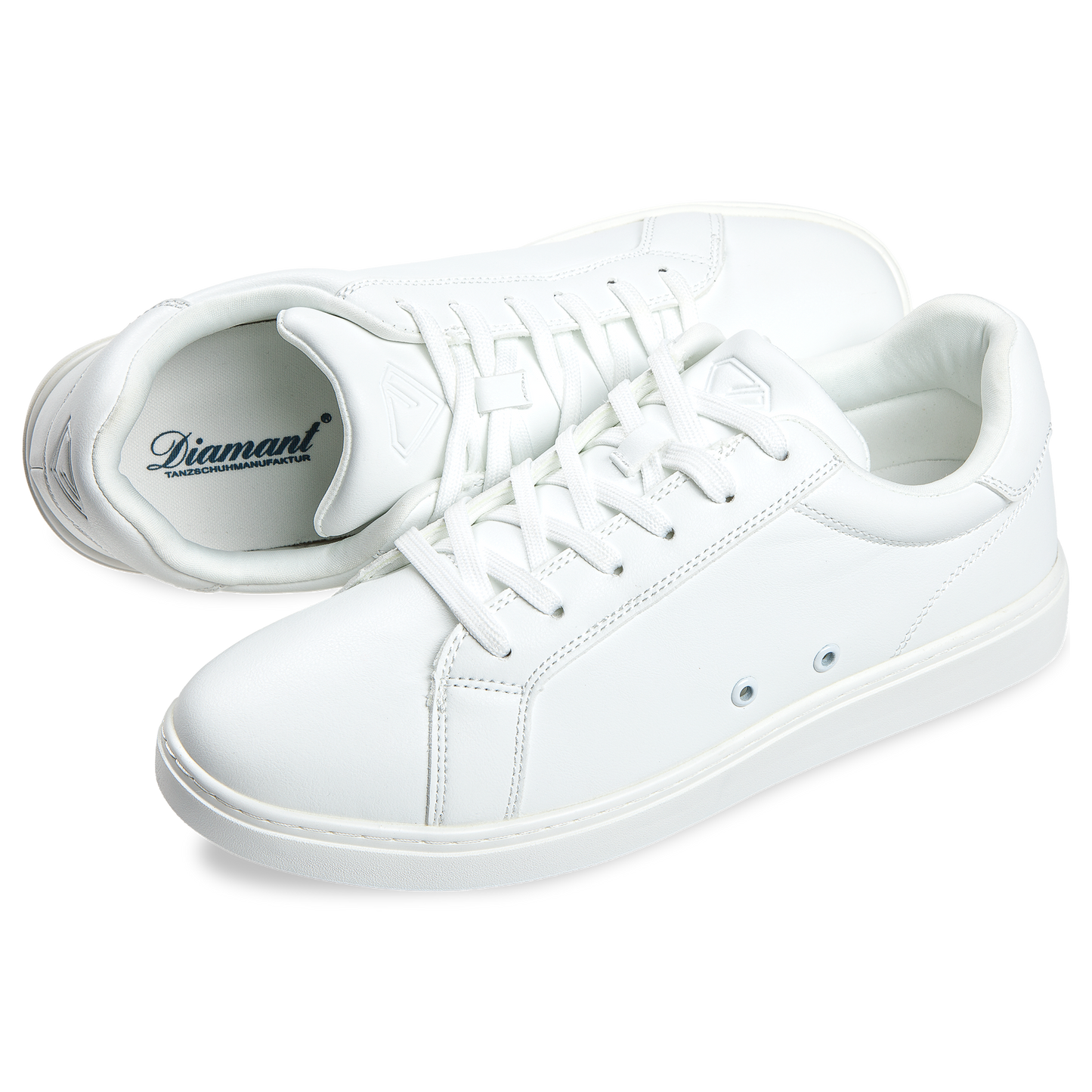 214-502-031 VEGAN RITMO SpinPoint Dance Sneaker Weite G unisex weiß Leder Synth.