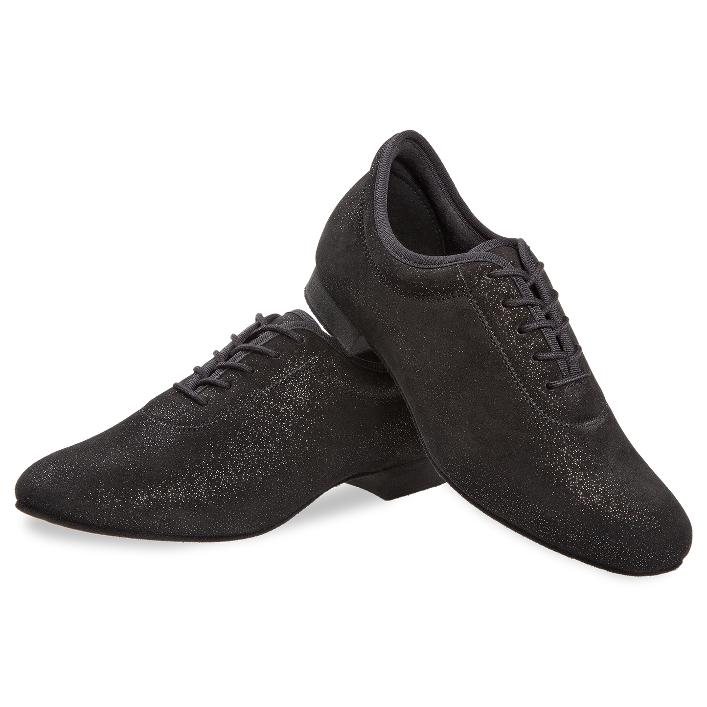 199-205-550 Damen Tanzschuhe Weite F runde Form Normalweite Block Absatz 1,2 cm