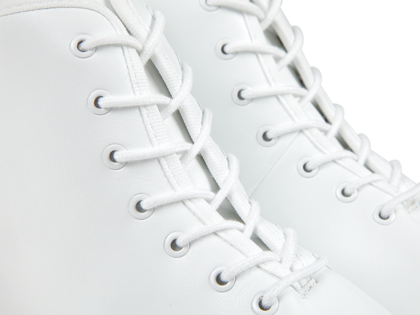 222-509-680 RISE Gardestiefel 7-Loch unisex Gardeschuhe geteilte Sohle weiß Leder Synth.