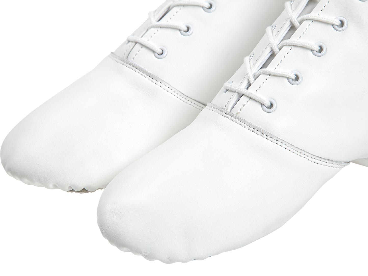 215-504-033 215 STEP Gardestiefel 6-Loch unisex Gardeschuhe geteilte Sohle weiß