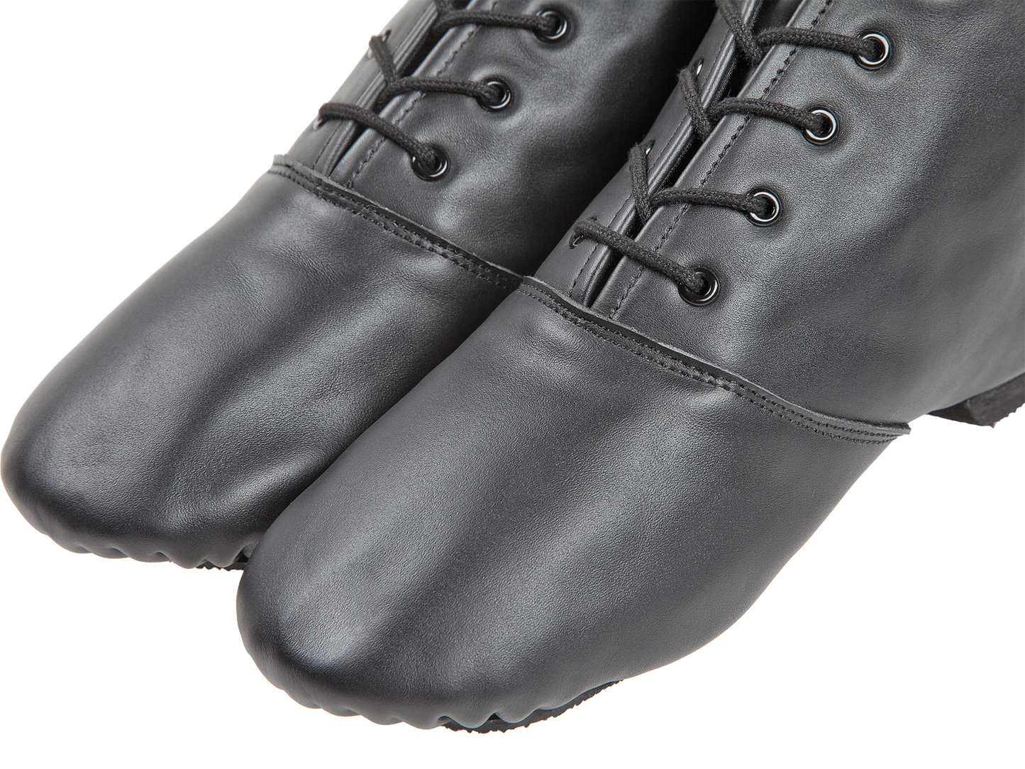 215-504-028 STEP Gardestiefel 6-Loch unisex Gardeschuhe geteilte Sohle schwarz