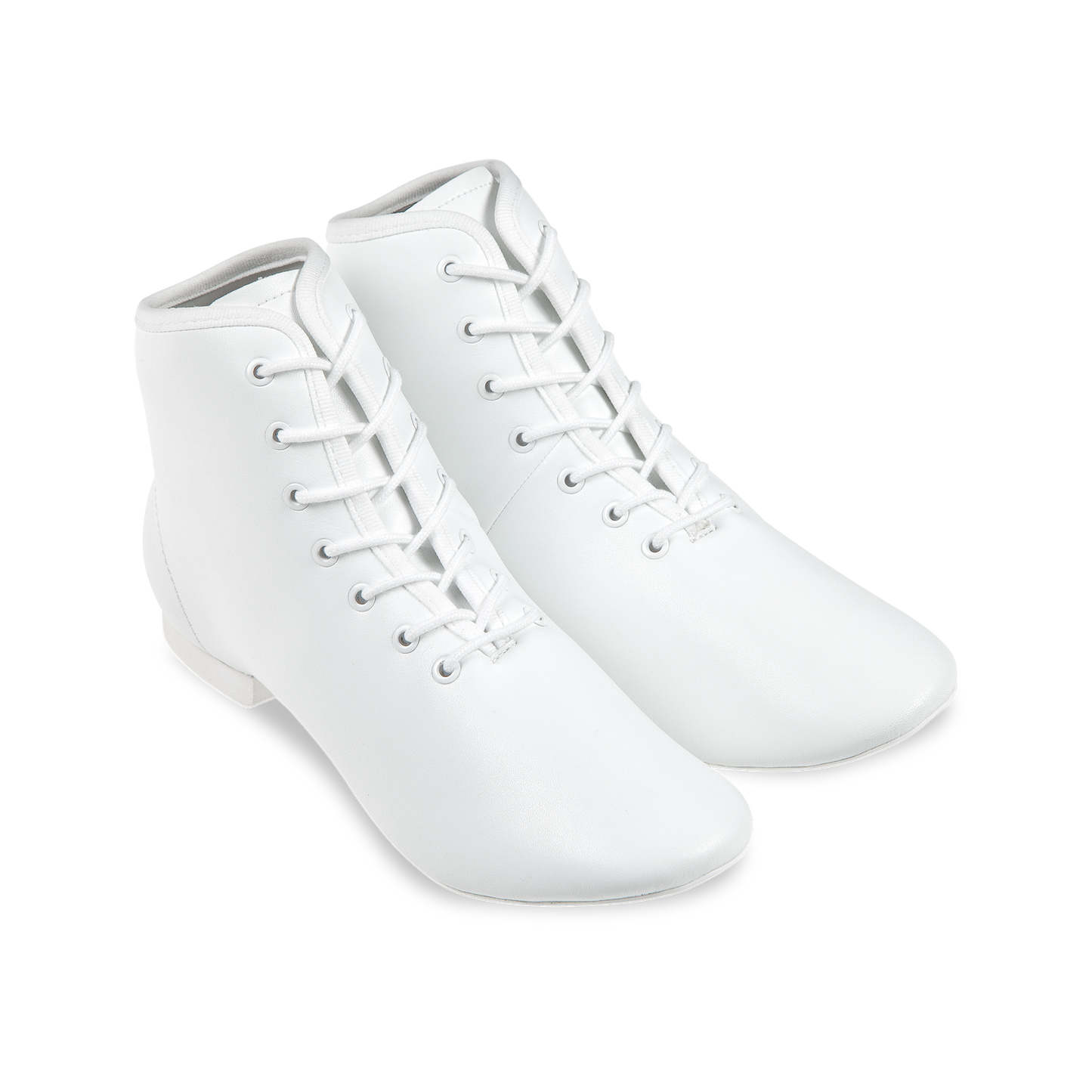 222-509-680 RISE Gardestiefel 7-Loch unisex Gardeschuhe geteilte Sohle weiß Leder Synth.