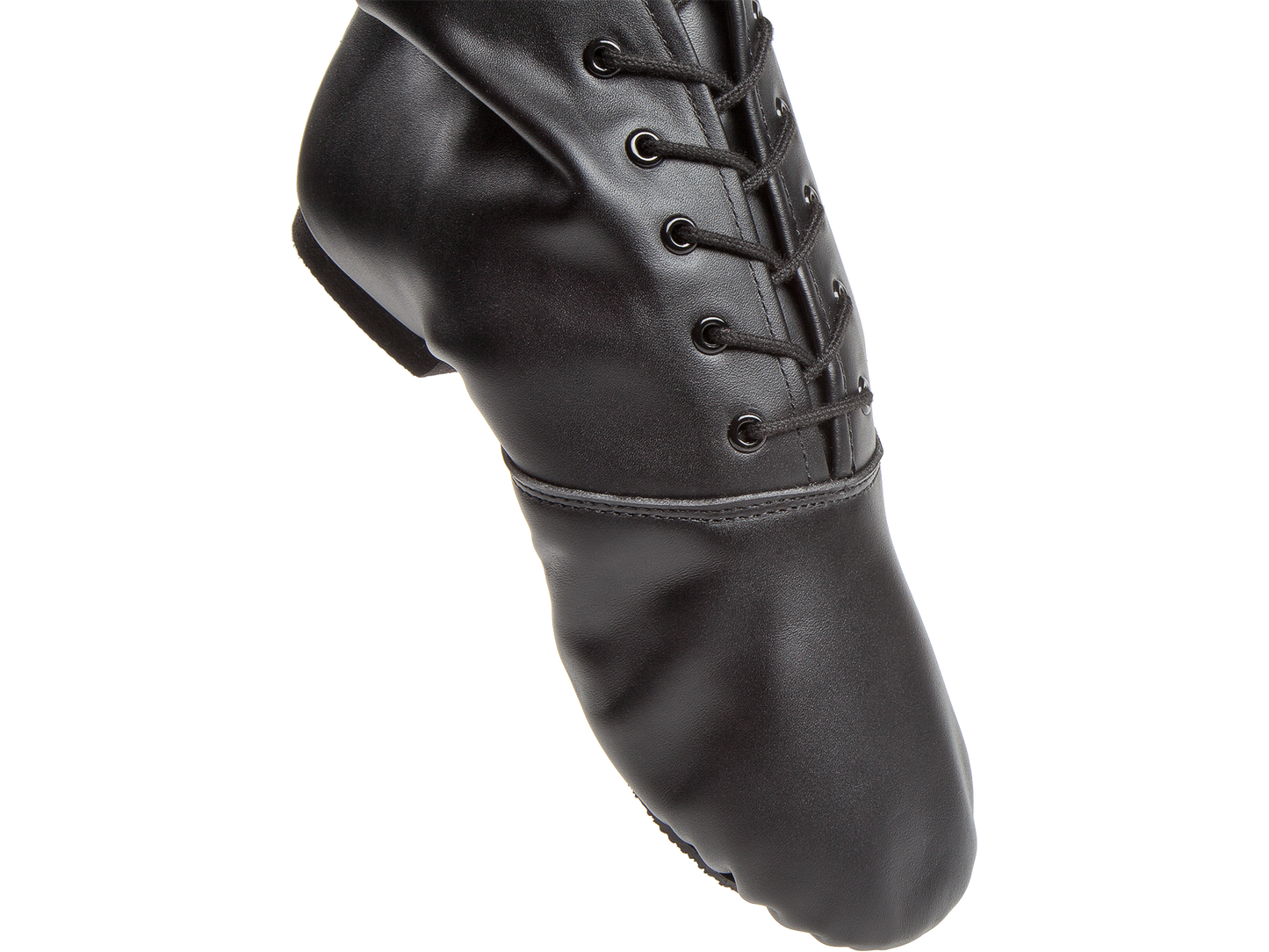 215-504-028 STEP Gardestiefel 6-Loch unisex Gardeschuhe geteilte Sohle schwarz