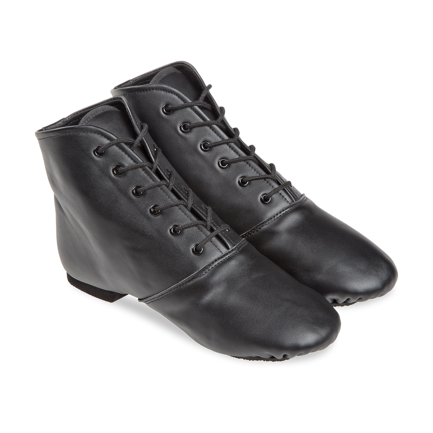 215-504-028 STEP Gardestiefel 6-Loch unisex Gardeschuhe geteilte Sohle schwarz