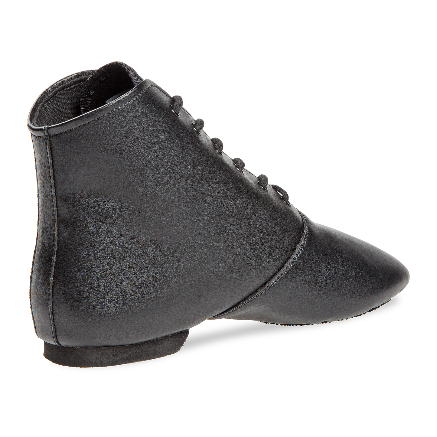 215-504-679 215 STEP Gardestiefel 6-Loch unisex Gardeschuhe geteilte Sohle schwarz Lederimitation