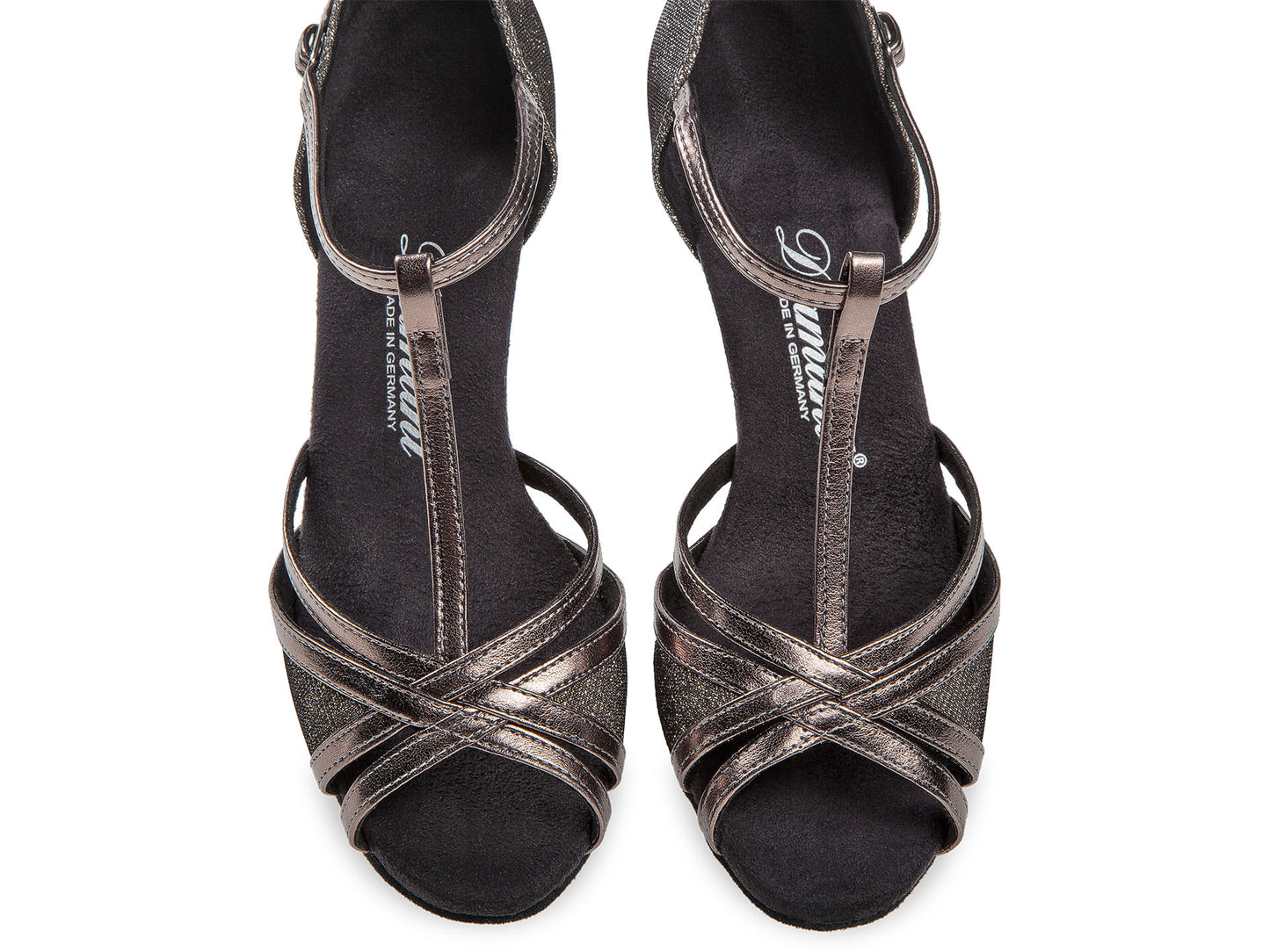 205-077-656 Damen Tanzschuhe Weite F