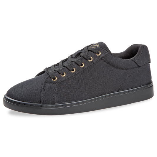 214-502-675 VEGAN RITMO SpinPoint Dance Sneaker Weite G unisex schwarz Canvas