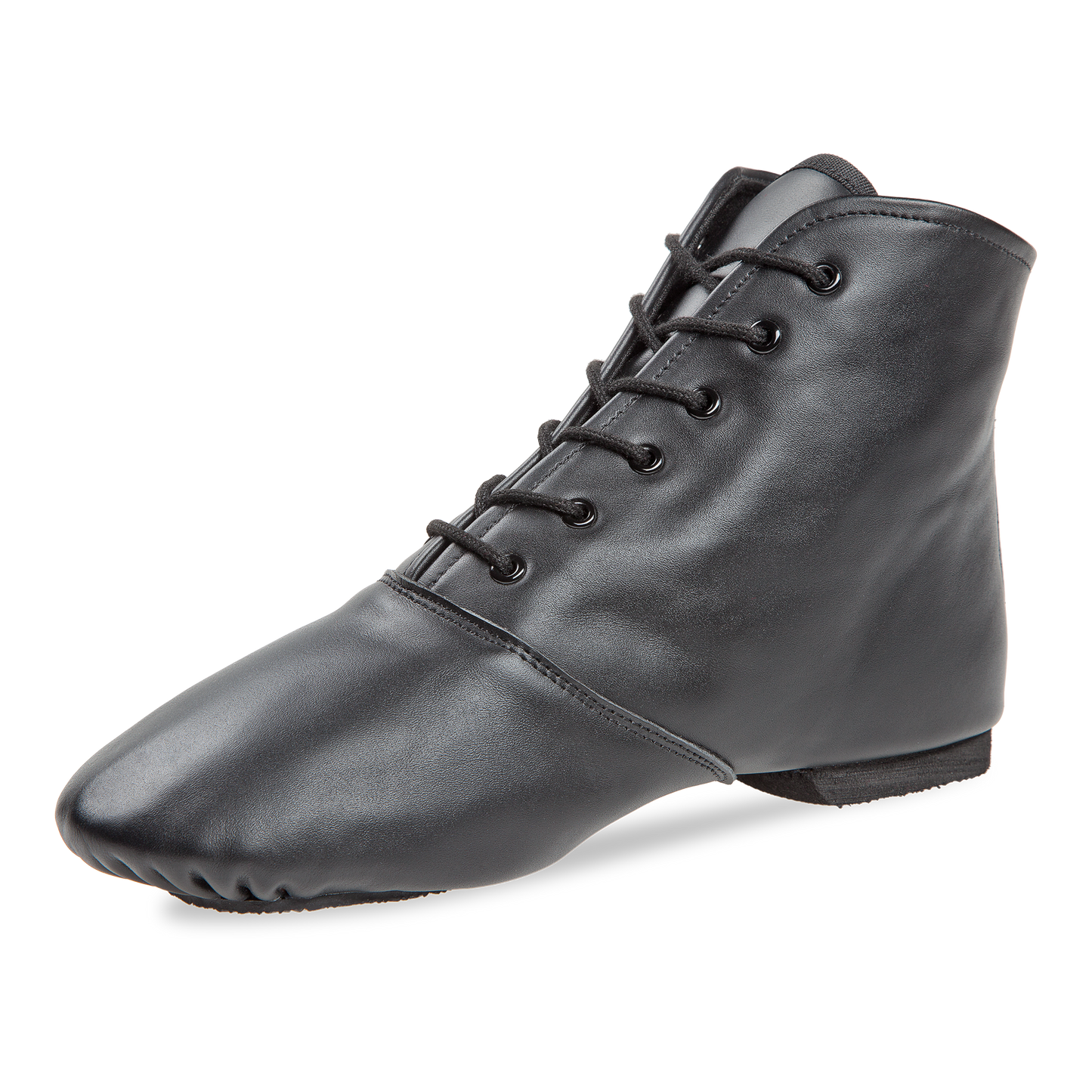 215-504-028 STEP Gardestiefel 6-Loch unisex Gardeschuhe geteilte Sohle schwarz