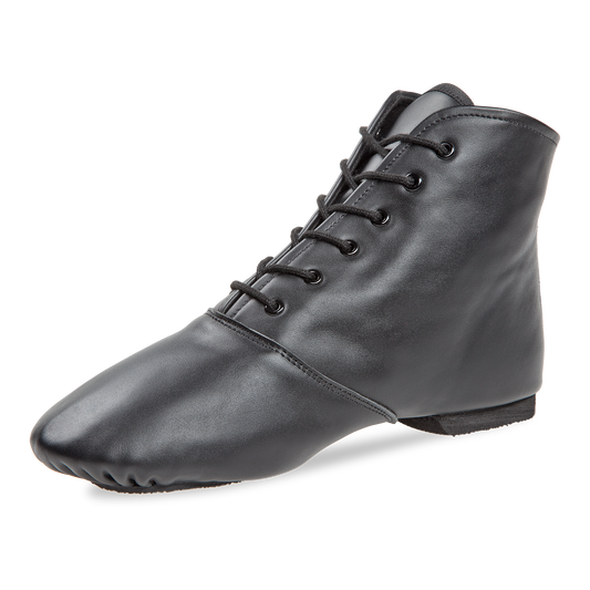 215-504-028 STEP Gardestiefel 6-Loch unisex Gardeschuhe geteilte Sohle schwarz