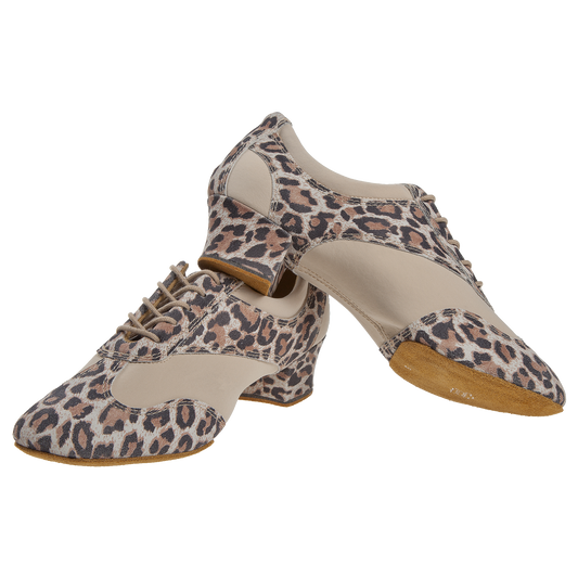 188-234-587 mit gepolstertem Schaftrand Damen Tanzschuhe Weite F